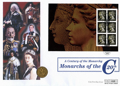 1900 Sovereign Century of the Monarchy - First Day Cover