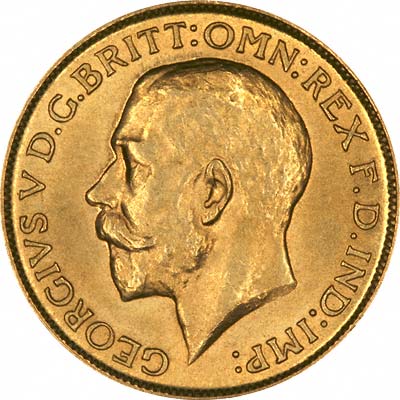Counterfeit 1922 Sovereign