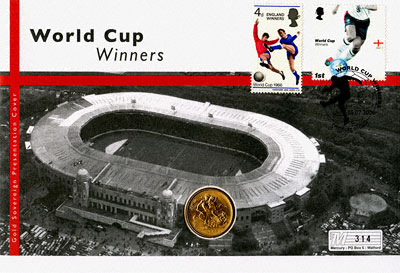 1966 Sovereign - World Cup Winners - First Day Cover