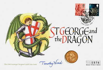 2006 Sovereign - St. George & the Dragon - First Day Cover