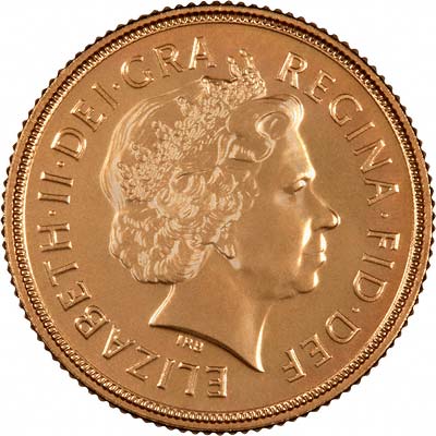 Our 2010 Sovereign Obverse Photograph