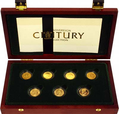 The Sovereign Century Collection by The Royal Mint