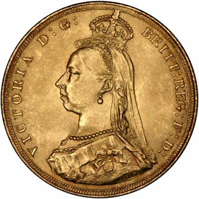 Jubilee Head - 1887 Gold Sovereign