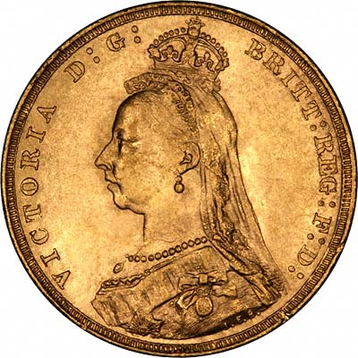 1891 Gold Sovereign