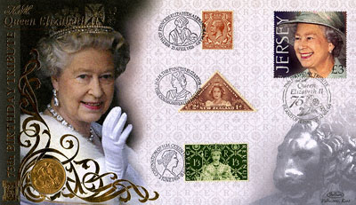1926 Sovereign Queen's 75th Birthday Tribute - First Day Cover