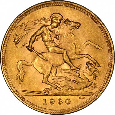 1930 Pretoria Mint South Africa Sovereign