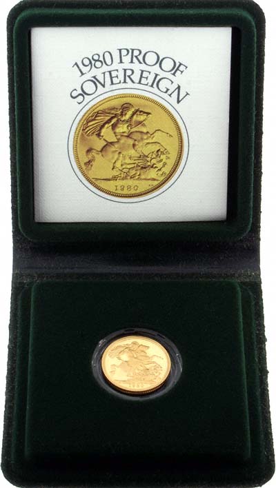 Our 1980 Proof Sovereign Reverse Photograph