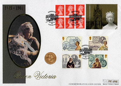 2001 Sovereign - Queen Victoria - First Day Cover